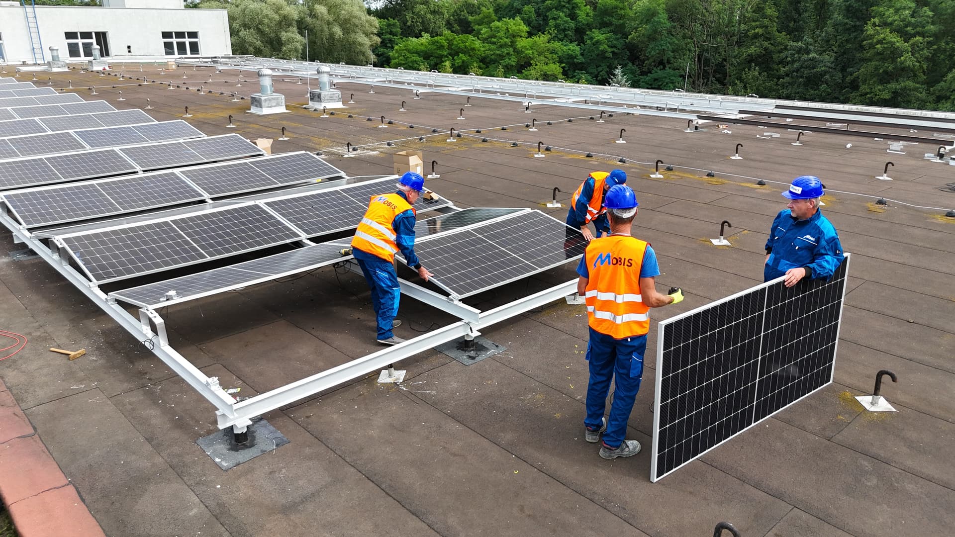 Realizace fotovoltaických elektráren